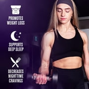 Jacked Factory Lean PM Night Time Fat Burner, Sleep Aid, Appetite Suppressant Weight Loss Supplement - 42 Count