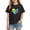 Black., variant on Agkizg Girls Graphic Tees,Kids Valentine's Day T-Shirt,Valentine Tee Cute Short Sleeve Cotton Shirt with Romantic Print