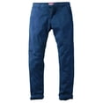 thumbnail image 3 of Pantalones Casual Ajustados y Cónicos de Frente Plano para Hombre Color Zafiro, 3 of 6