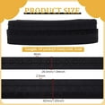 thumbnail image 2 of 1 Set 20 Yards 2 Styles Polyester Hook and Iron Eye Tape for Bra Corset Sewing Making Undergarment Sewing Fasteners Black 26.5~42x2.5~4mm 10 yards/style, 2 of 8