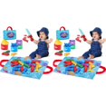 thumbnail image 1 of YWIYIUD 2 Sets Portable Sensory Learning Toys Fishing Game Toy for 1 Year Old Early Learning Toy with Stacking Cups and Color Sorting Suitable for Educational Toys and Birthday Gifts, 1 of 8