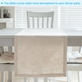 thumbnail image 6 of Uxcell 2Pack Burlap Table Runner, 12"  x 120" Linen Natural Dining Placemat Rolls, Grey, 6 of 6