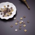 thumbnail image 5 of GKNET 180pcs Tibetan Silver Disc Spacer Beads Rondelle Nickel Free Mixed Color 12mm, 5 of 6