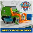 thumbnail image 4 of PAW Patrol: Crush N’ Roll Recycling Truck Vehicle with Collectible Rocky Figure & Mini Vehicle, for Kids Ages 3+, 4 of 11