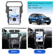 SNATEEN 14.4 inch Android 13 Multimedia Player Screen for Ford Explorer 2011 2012 2013 2014 2015 2016 2017 2018 2019 Car Radio Stereo GPS Navigation DSP Head Unit Video Carplay Receiver