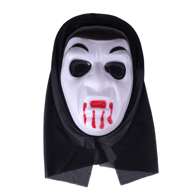 Halloween!Máscara con cubierta, máscara de grito de Halloween, máscaras de cabeza completa, máscaras de miedo, accesorio de disfraz de terror para fiesta
