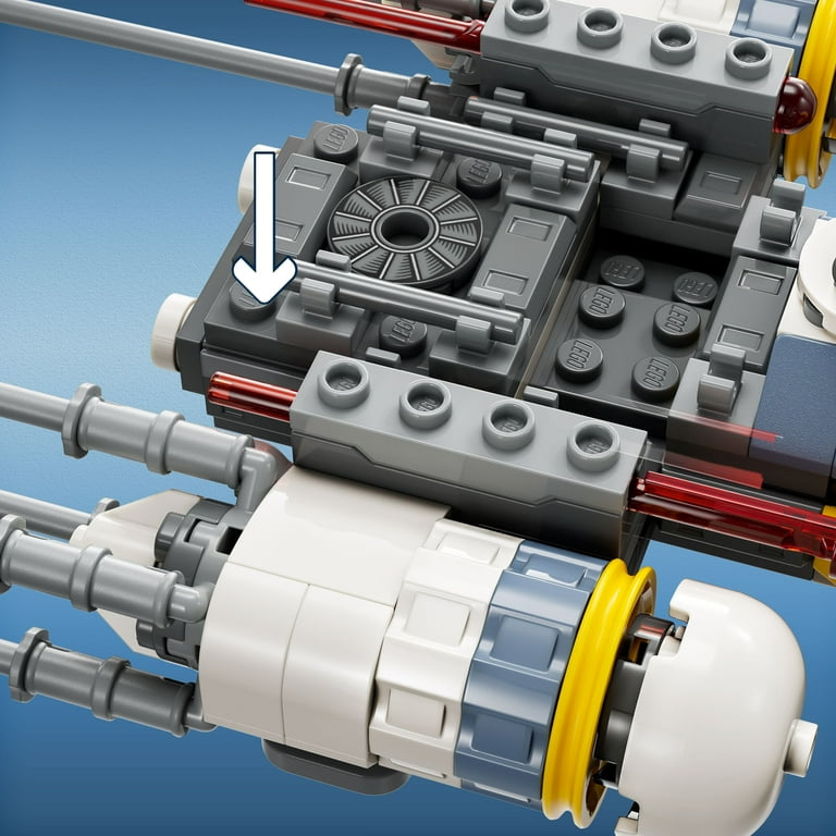 LEGO 75365 Star Wars La Base Rebelle de Yavin 4, Set Comprenant 10