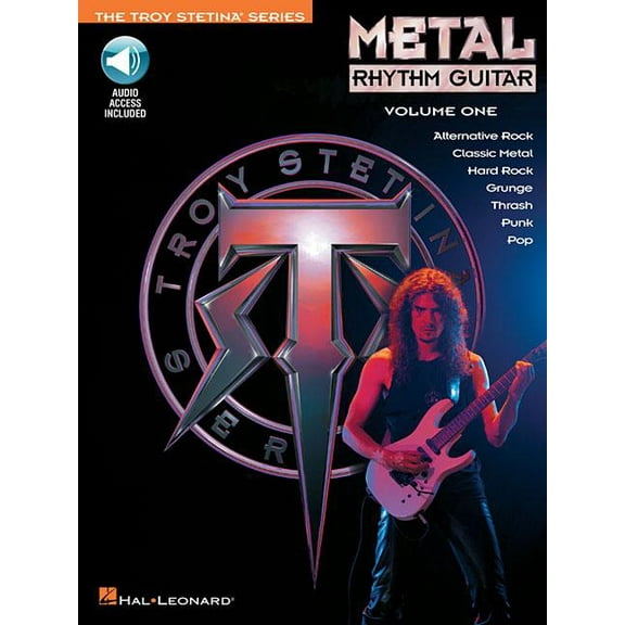 Troy Stetina Metal Rhythm Guitar Vol. 1 Troy Stetina Heavy Metal Guitar Method with Tabs and Online Audio Rhythm Training for Beginne, (Paperback)