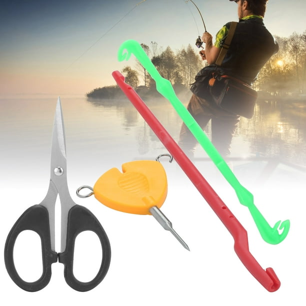 Tbest Multi Fishing Knot Puller Tool Set, Easy To Carry Fishing Line Knot  Tool Good Hand Feeling For Fishing For Friends For Anglers For Business 