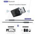 thumbnail image 4 of Émetteur Récepteur Bluetooth 5.0 2 en 1 Adaptateur Audio Stéréo Sans Fil 3.5mm, 4 of 7