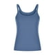 thumbnail image 3 of Tops occidentales para mujer,Camiseta sin mangas lisa con cuello en U para mujer, camiseta informal de poliéster, ajuste cómodo para uso diario, sopatenor, 3 of 9