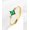 Square, variant on Sterling Silver Ring With Emerald Diamonds Korean Style Geometry Diamond Festive Packaging Individually Packed