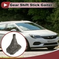 thumbnail image 2 of Unique Bargains 1 Pc Gear Shift Stick Gaiter for VAUXHALL for Astra 1998-2005 Gear Stick Knob Cover Boot Shift Cover Brown Faux Leather, 2 of 7