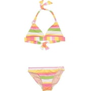 Sand n' Sun - Girl's Fly Fly Away Striped Two-Piece Bathing Suit