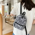thumbnail image 2 of Fashion Women Animal Pattern Printing Backpack Casual Small Handbags (C), 2 of 6