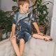 thumbnail image 4 of Fotbe Mountain White Dragon Pijama Estampada de 2 Piezas para Niños – Ropa de Dormir de Manga Corta Cómoda para Niños y Niñas, Camiseta y Shorts de Algodón-X-Large, 4 of 6