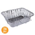 thumbnail image 1 of Luciano Housewares Aluminum Foil Deep Roaster Pan Set, 1 of 4