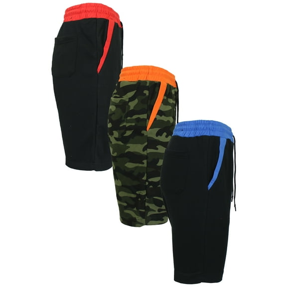 3-Pack Womens Casual Loose Fit Bermuda Shorts (S-2XL)