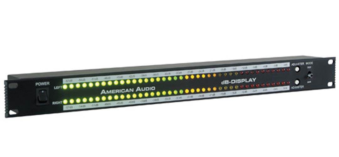 NEW! AMERICAN AUDIO DB DISPLAY View 19" dB Decibel DJ Sound Meter w