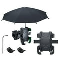 thumbnail image 2 of CNKOO Bicycle Motorcycle Phone Mini Umbrella Electric Bottle Car Anti-UV Sunshade And Rainproof Adjustable New Rearview Mirror, 2 of 13