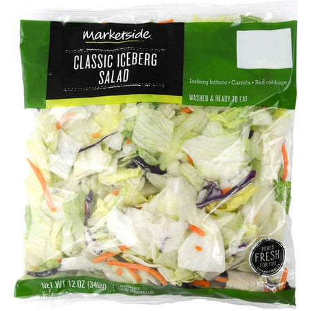 Marketside Classic Iceberg Salad, 12 oz