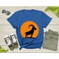 thumbnail image 6 of Cool Wild Goat Animal Horn Sunset Silhouette Capricorn T-Shirt Goat Lover Shirt Farm Animal Goat Gift Tshirt Farm Life Animal Lover Shirt, 6 of 8