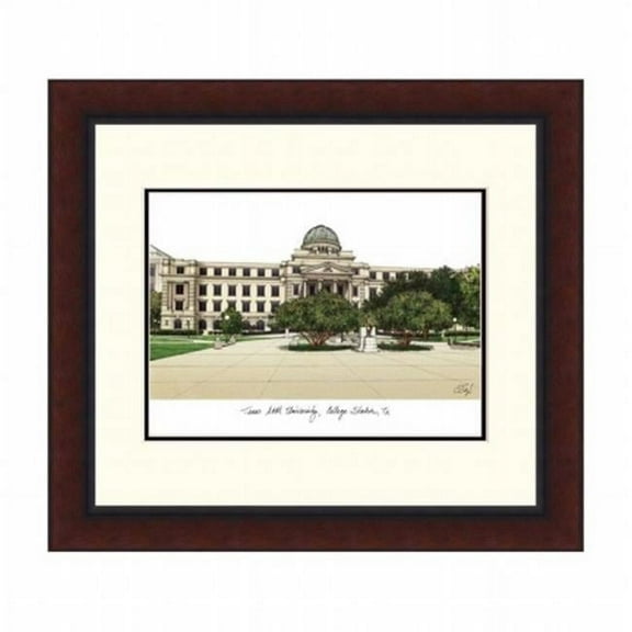 Campusimages TX953LR Texas A&M University Legacy Alumnus Framed Lithograph
