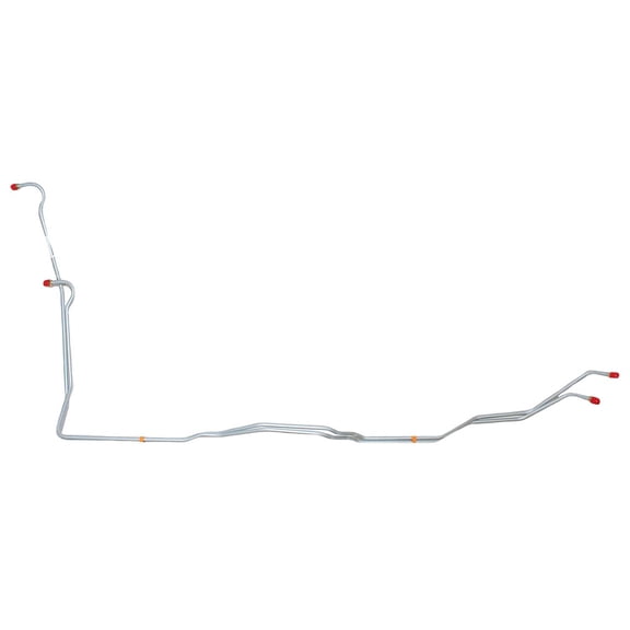 JEGS Transmission Oil Cooler Lines for 1988-1994 Chevrolet & GMC K-Series 1500/2500 4WD Trucks w/700R4 Transmission [Stainless Steel]