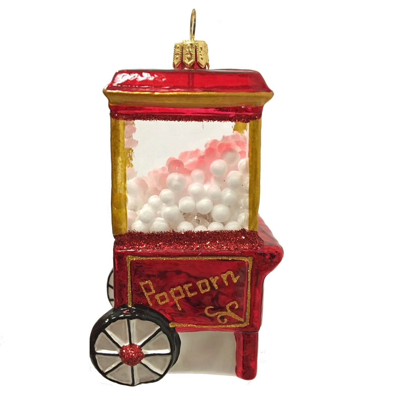 popcorn machine glass
