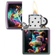 thumbnail image 3 of Zippo Mushrooms Design Iridescent Pocket Lighter, 3 of 6