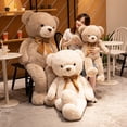 thumbnail image 4 of 1 unidad, recién llegado, oso de peluche gigante suave y tierno, 5 colores, recién llegado, regalo de cumpleaños para niños, 4 of 5
