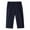 Dark Blue, variant on Men's Summer Casual Cropped Trousers Lightweight Breathable Elastic Loose Fit Comfortable Stretchy Daily Wear