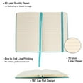 thumbnail image 6 of Simply Genius (3pk) A6 Mini Leatherette Cover Journal Notebook, Lined, 3.7" x 5.7", 6 of 8