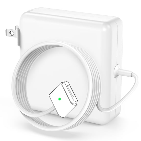45W Magnetic T-Tip Power Adapter, Compatible with MacBook Air 11" 13" Mid 2012 to 2017