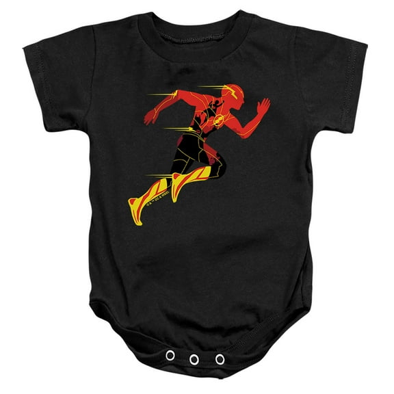 The Flash Movie Batman Supergirl Silhouette Unisex Infant Snap Suit for Baby