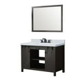 thumbnail image 5 of Lexora Home Marsyas 48" Quartz Top Single Vanity in Brown, 5 of 10