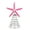 Pink, variant on Dserfhy Starfish Christmas Tree Topper Resin Starfish Decoration with Spiral Wire Base Xmas Tree Decoration Starfish for Home Office Parties