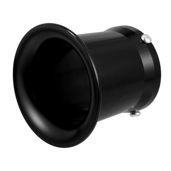 Unique Bargains 55mm 2.17" Velocity Stack Motorcycle Carburetor Air Filters Carb Funnel Trumpet for Honda for Yamaha for Kawasaki ATV Dirt Bike Aluminum Alloy Black