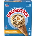 thumbnail image 1 of DRUMSTICK Cornets vanille au caramel 4 x 140 ml, 1 of 7