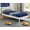 White, variant on Camaflexi Tribeca Platform Bed, White, Twin, Solid and Manufactured Wood with Headboard