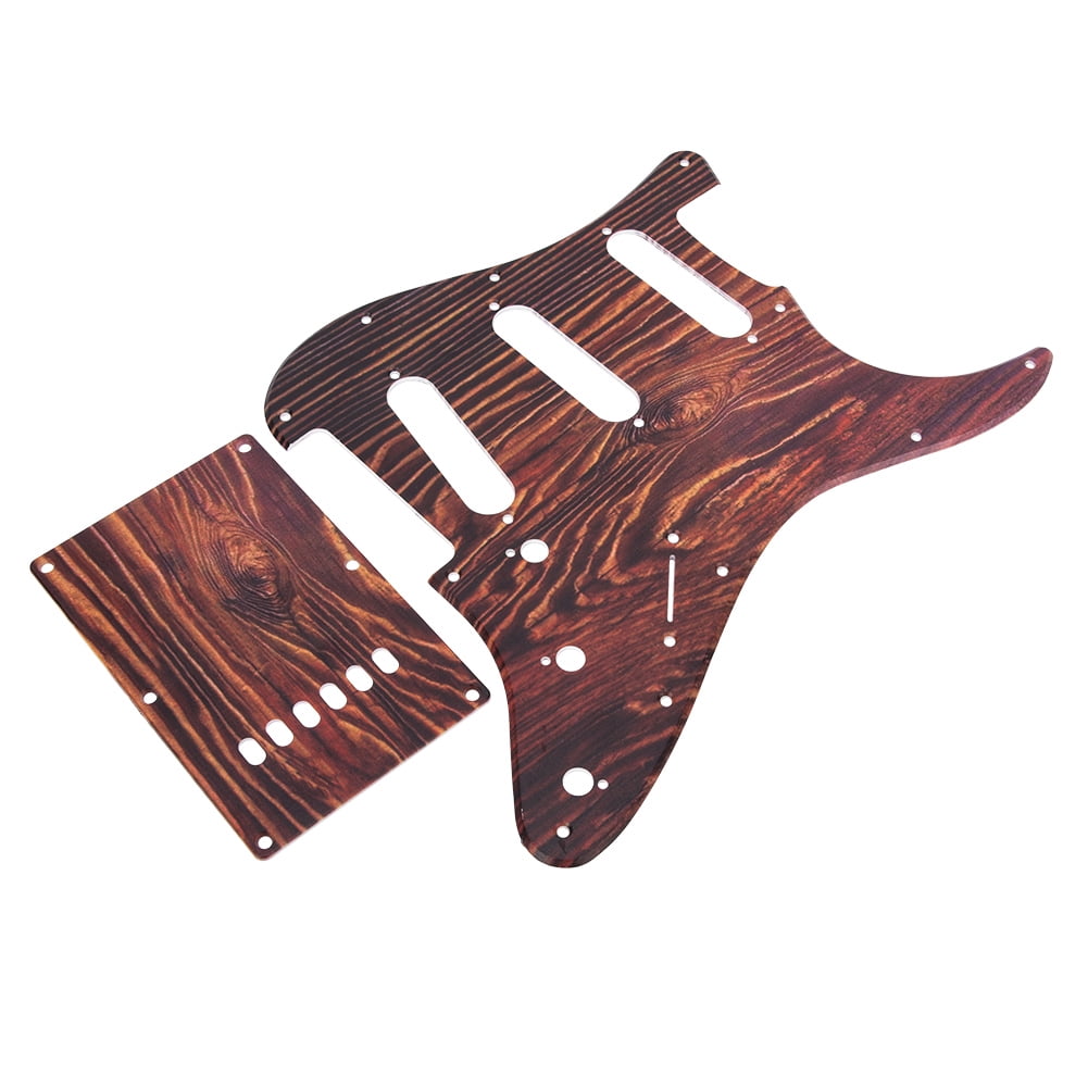 GSSS29 Electric Guitar Pick Guards SSS Guitar Pickguard with Back Plate Guitar Parts