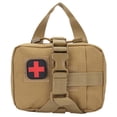 thumbnail image 1 of Bolsa 100D Nylon Botiquines de primeros auxilios Bolsa médica Emergencia Herramienta al aire libre EDC Caqui FLhrweasw Nuevo, 1 of 6