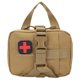 thumbnail image 4 of Kits de primeros auxilios de nailon 100D, bolsa médica, herramienta de emergencia para exteriores, bolsa EDC (caqui) Likrtyny Para estrenar, 4 of 6