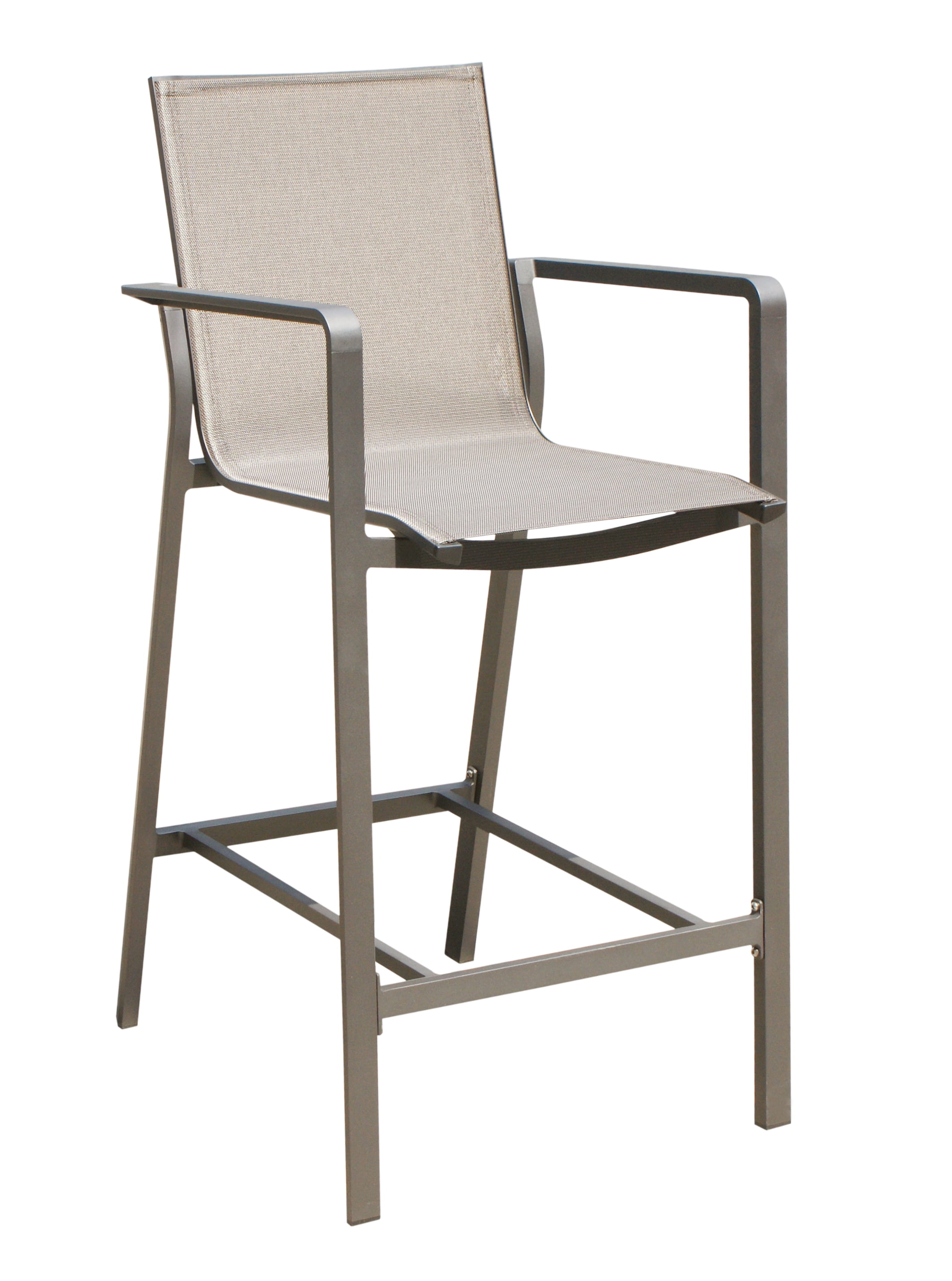 whiteline modern outdoor living on Whiteline Modern Outdoor Living Taupe Vargas Contemporary Outdoor Bar Stool 4 Piece Set Walmart Com Walmart Com