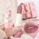 thumbnail image 5 of Rose Pink Nude Matte Velvet Lipstick Color Rendering Lasting Non-stick Cup Sexy Lipsticks Waterproof Beauty Lips Makeup Cosmetic, 5 of 5