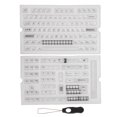 thumbnail image 3 of Teclas transparentes NikouMX 145 Teclas para teclado mecánico, 3 of 8