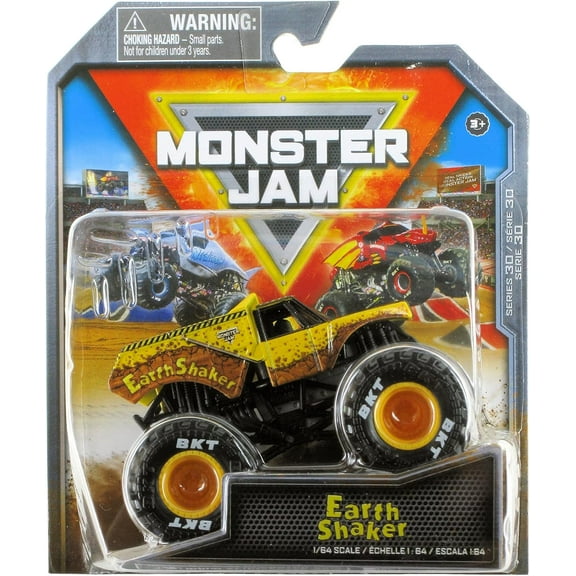 Monster Jam 2023 Spin Master 1:64 Diecast Truck Series 30 Legacy Trucks Earth Shaker