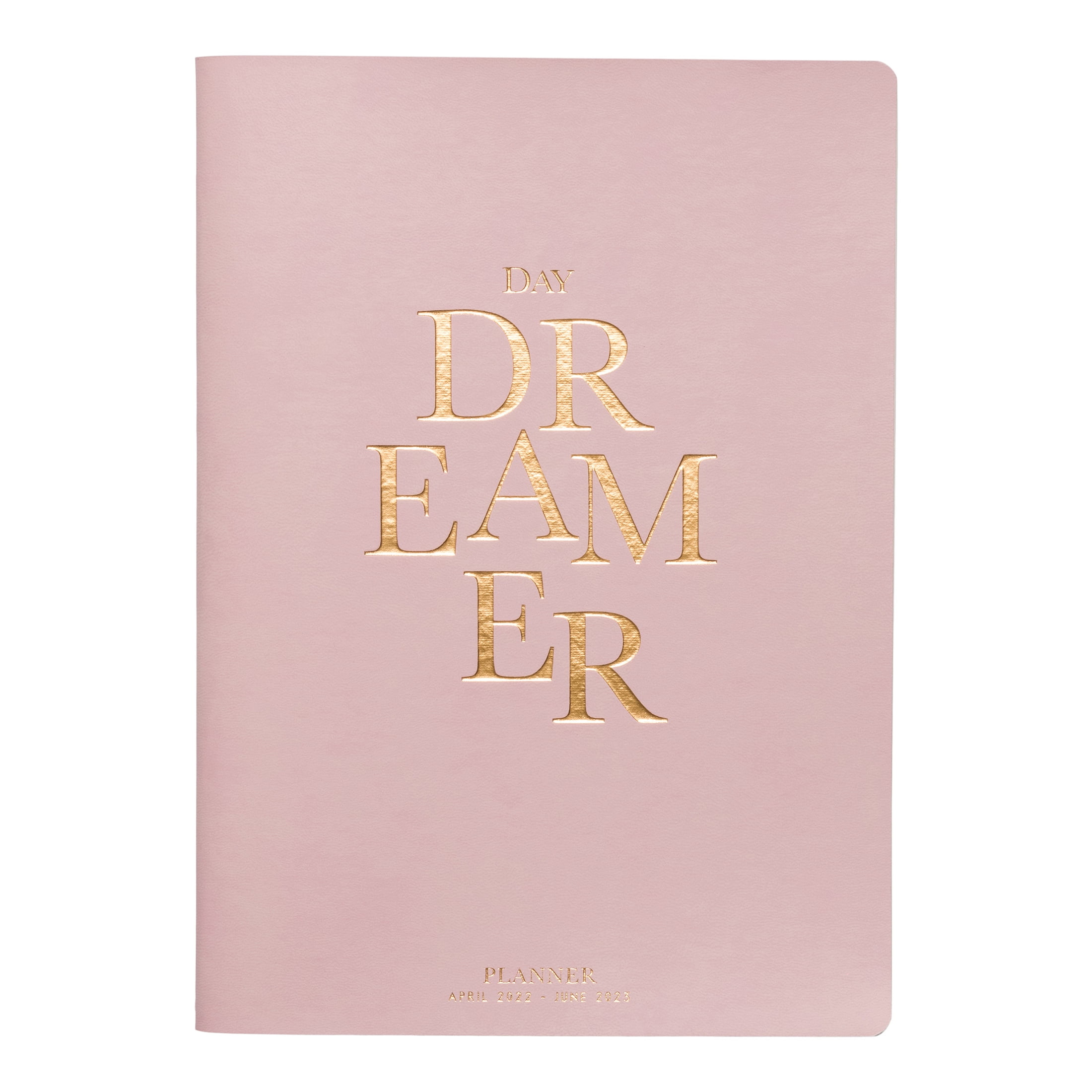 Pen+Gear Pink Leatherette 15 Month Planner, Day Dreamer, 7 x 9.75, April 2022 - June 2023