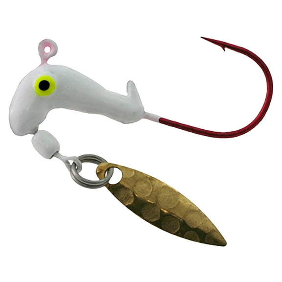 Road Runner Pro Series Head 1/8oz Underspin Jighead White 10PK