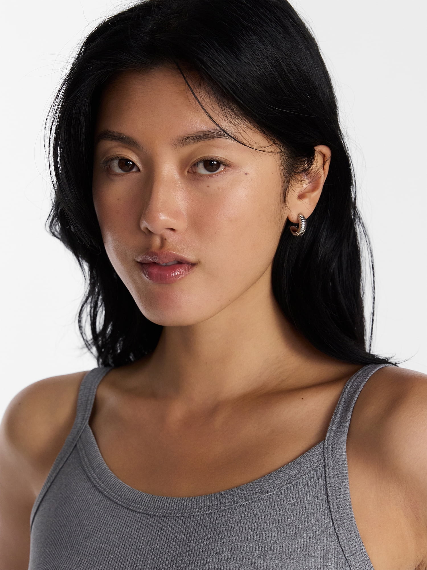 No Boundaries Ribbed Cami Top, Women's XXS-XXL